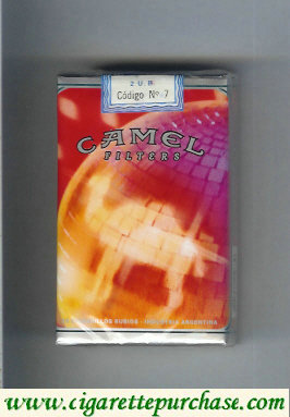 Camel Night Collectors Disco Music Filters cigarettes soft box